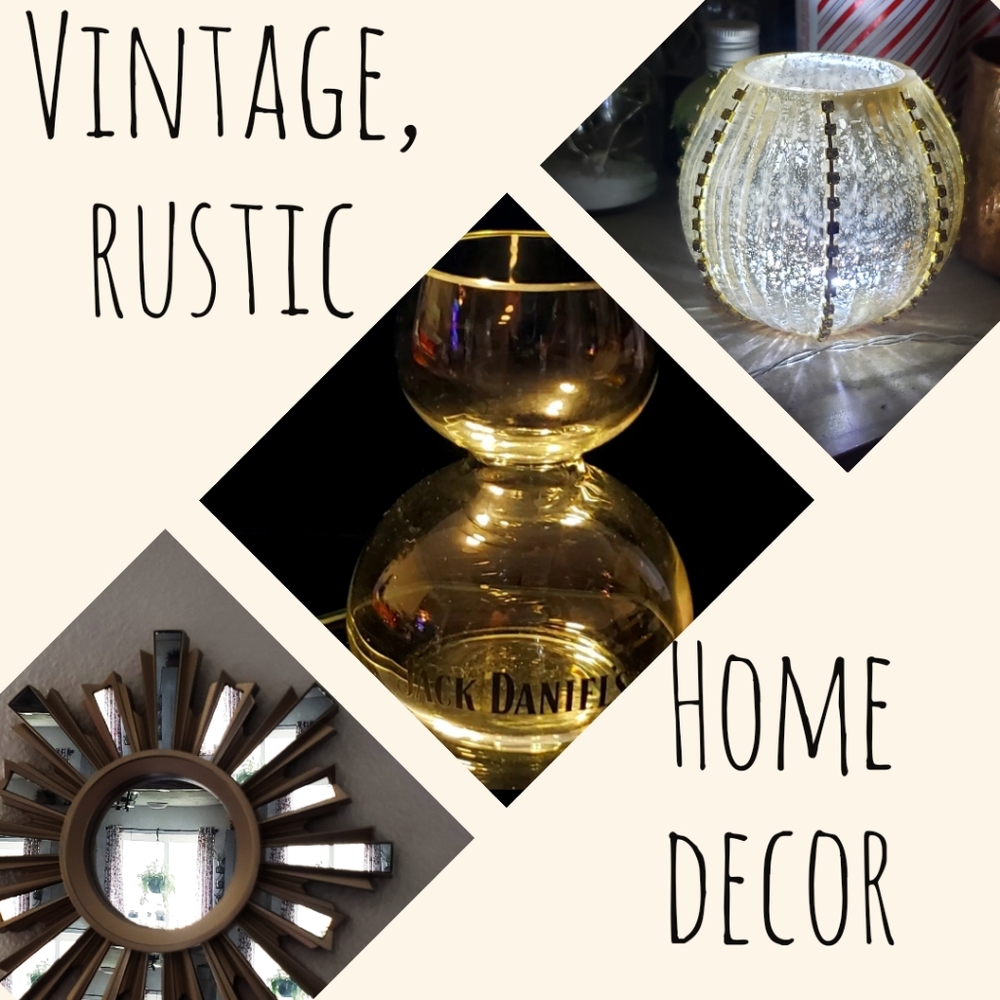 Vintage, Rustic Home Decor Items